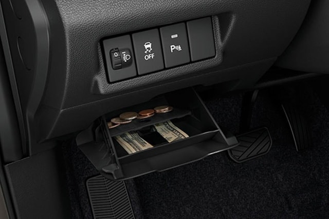 Bill And Coin Holder With Partition